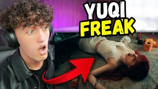 YUQI WENT SOLO!!! YUQI - 'FREAK' Official Music Video - REACTION