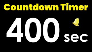 400 second Countdown Timer with Alarm #timerstore #400s #countdown
