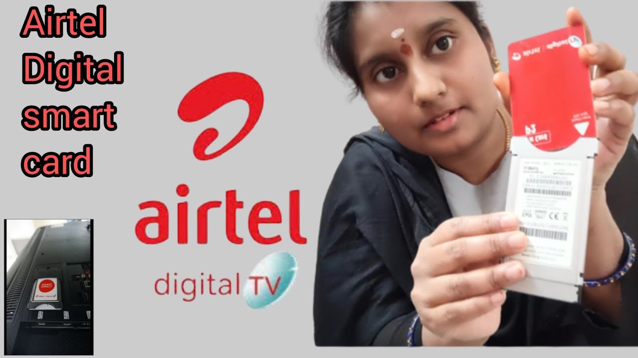 AIRTEL DIGITAL TV SMART CARDAIRTEL DIGITAL CAM CARDIDTVVIEW CARD