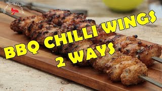 Wings are one of our favourite bbq foods. adding chili to them only
makes better! we team up with country wood smoke and make sweet chilli
& marmalade w...