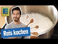 Reis kochen  tutorial basmatireis richtig zubereiten  edeka