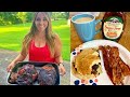 LOW CARB WHAT I EAT IN A DAY | Breakfast Feast on the Griddle and Smoked Pork Shoulder!!!😋