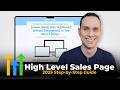 Go High Level Sales Page Tutorial (2025 Step-by-Step Guide)