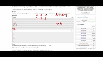 A. MEXanized Array | Codeforces CodeTON Round 6 (Div. 1+Div. 2) | Full solution