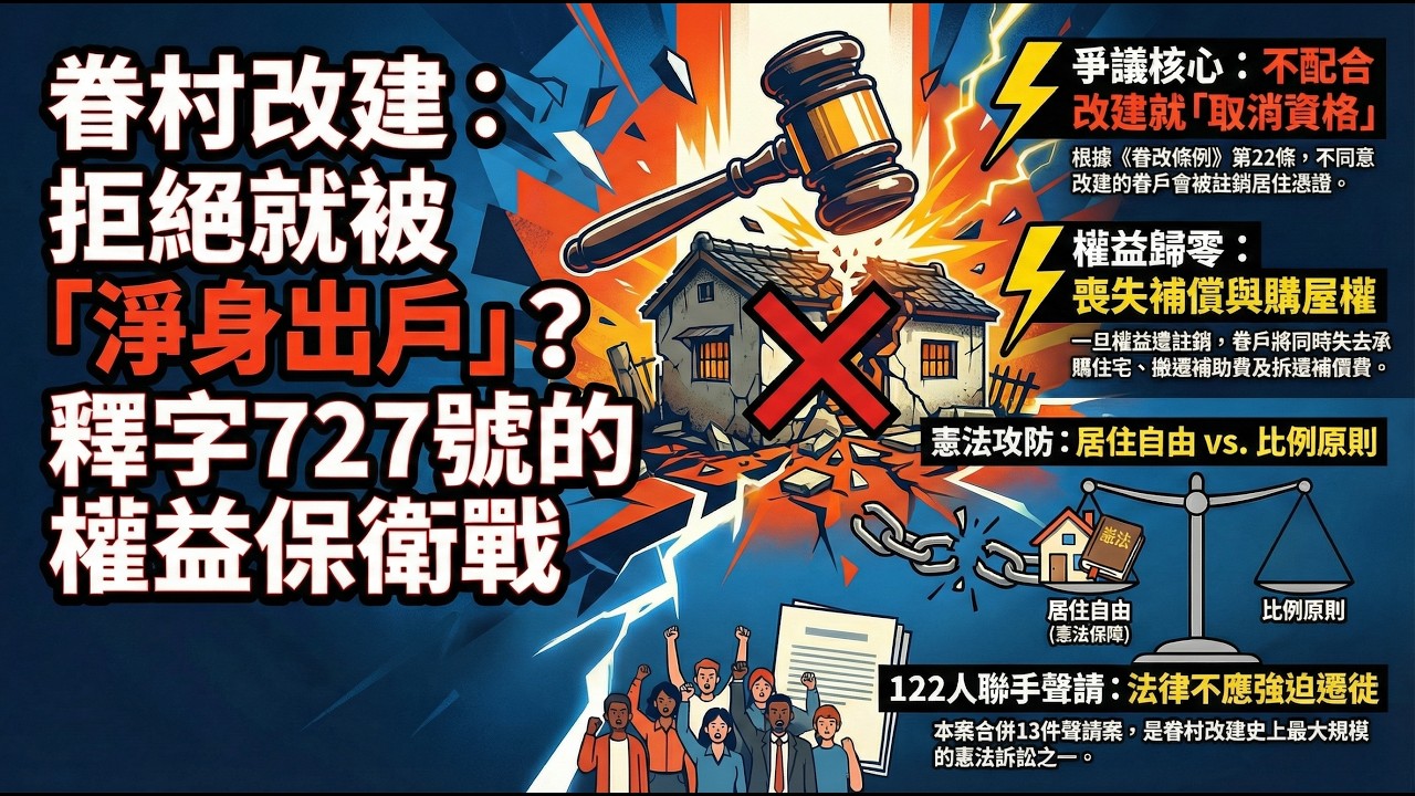 釋字第727號解釋重點講解