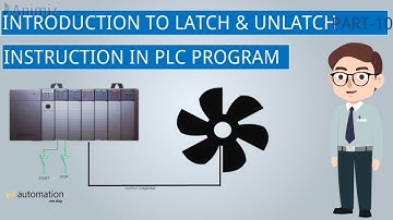PLC PROGRAMMING PART-10| INTRODUCTION TO LATCH & UNLATCH INSTRUCTION IN PLC PROGRAMMING