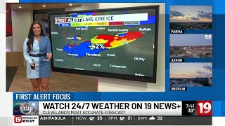 First Alert Focus: Lake Erie ice coverage