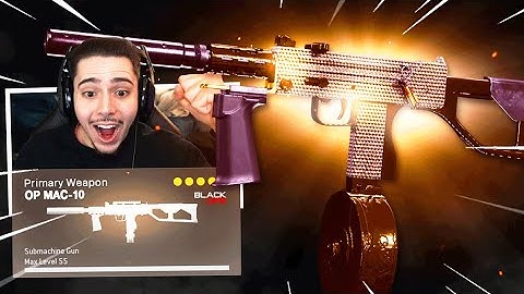 42 KILLS w/ #1 MAC-10 CLASS SETUP in WARZONE.. (BEST CLASS SETUP)