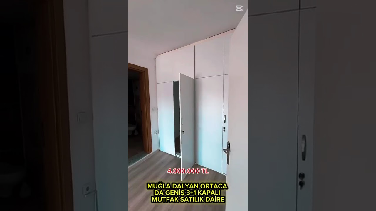 ADRESS AİLESİ'NDEN Muğla / Dalyan / Ortaca' da geniş 3+1 kapalı mutfak daire 