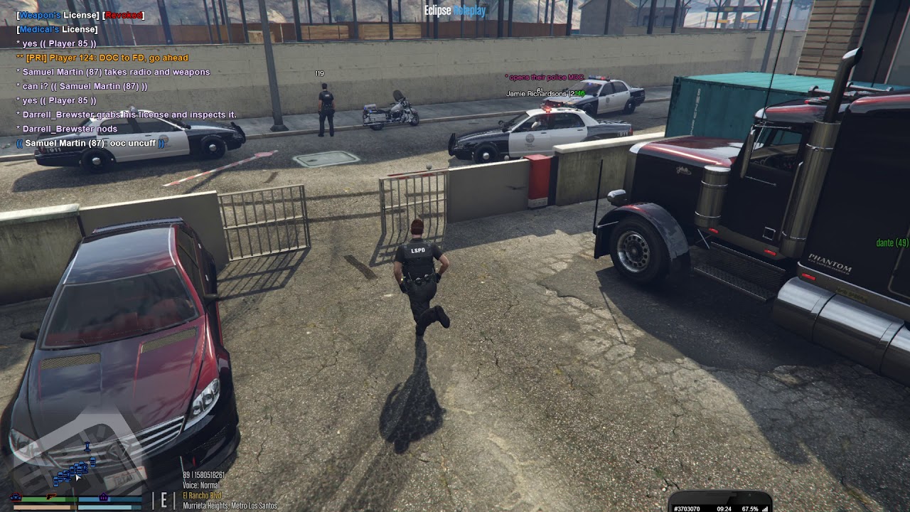 Eclipse Roleplay (OOC/IC) PD duty YouTube