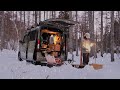 雪と氷点下の車中泊。温かく過ごすための工夫|My first snow camping