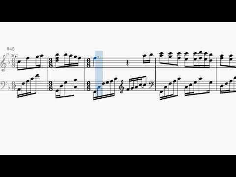 いつも何度でも (언제나 몇 번이라도) (계이름, 앤틱표지) - 센과 치히로의 행방불명 OST