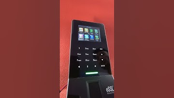 #essl F22 how to find and searching the attendance in essl device #essl #ipconfiguration