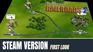 Deck Elevens Railroads 2 Steam First Look - Can a mobile game scale up to a PC? screenshot 1