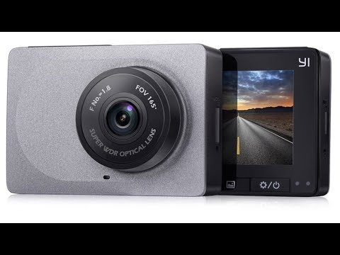 Yi Dash CAM menetrögzítő kamera teszt - YouTube