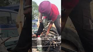 How to sleeve cross polish #shortsfeed #automobile #repair #cummins #jcb #truck #tata #diesel #top