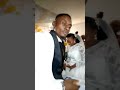 See how this bridegroom was drunk in dance