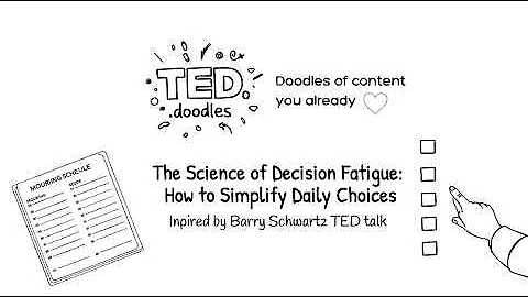 The Science of Decision Fatigue: How to Simplify Daily Choices | Inspired by Barry Schwartz TED talk