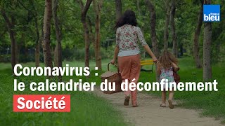 Coronavirus : le calendrier du déconfinement