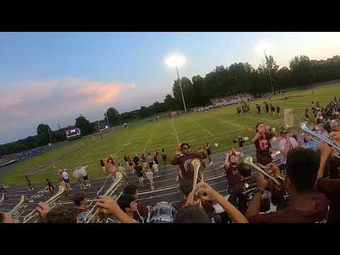 Madisonville North Hopkins High School Marching Maroons Mello Cam - Fight Song (08/26)