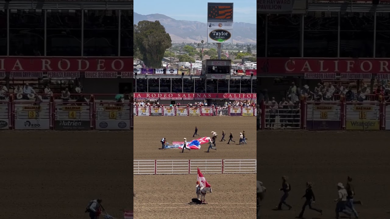 Salinas California ￼rodeo, American pride