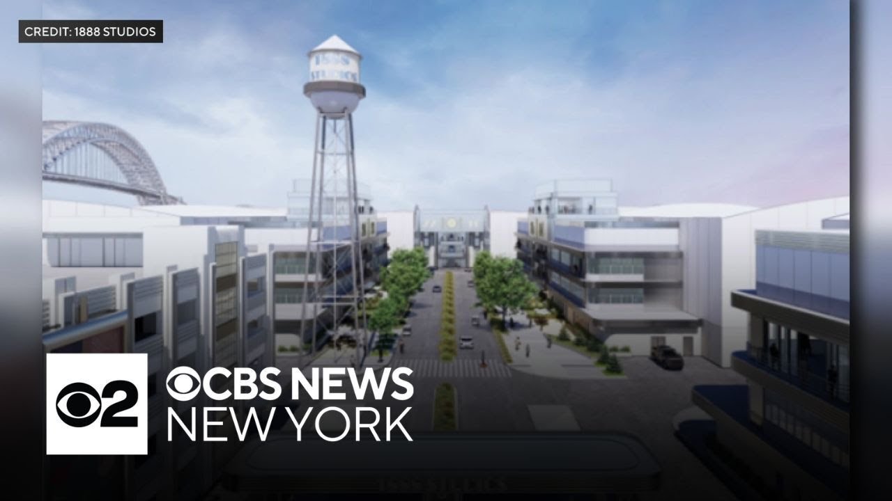 Groundbreaking held for new movie studio in Bayonne, N.J.