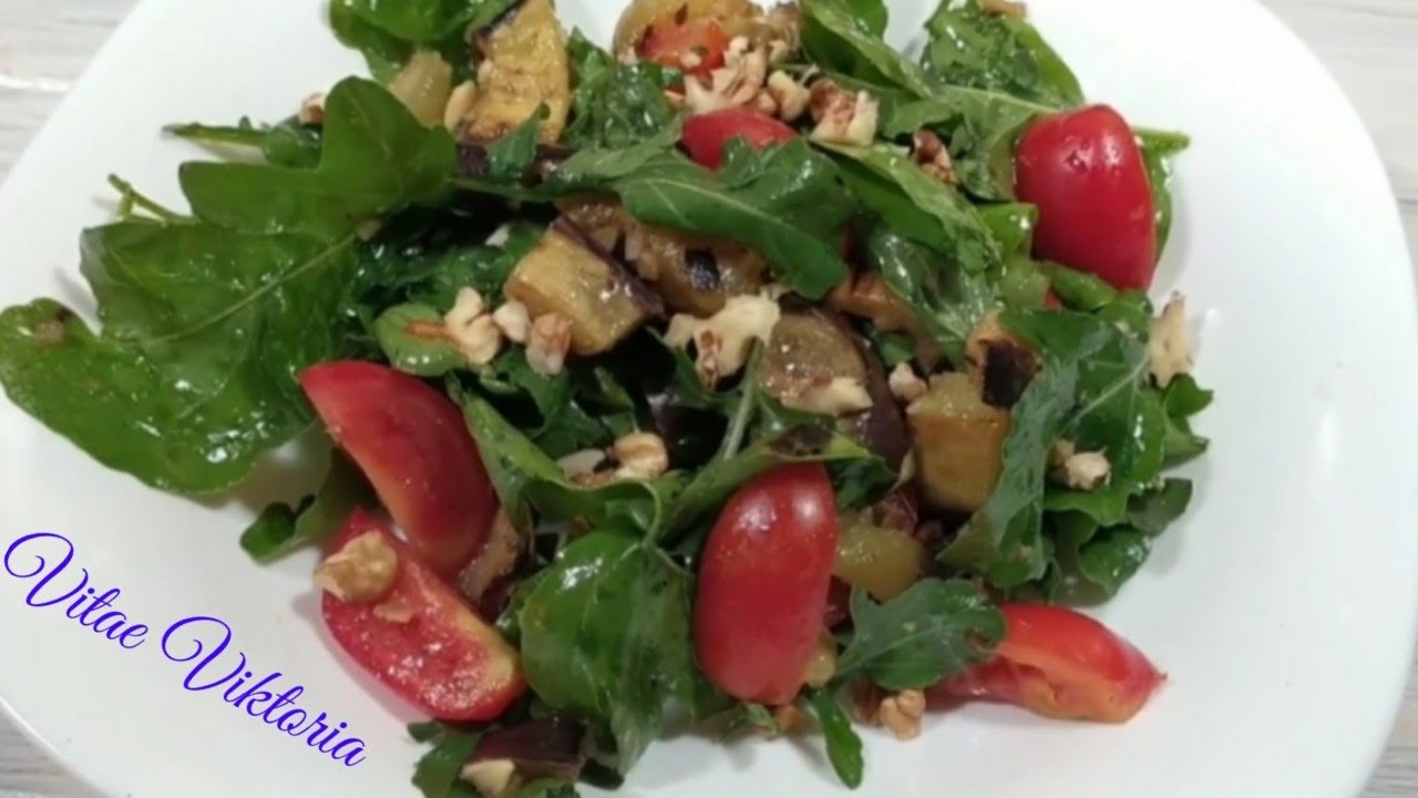 баклажаны руккола. баклажаны руккола. салат с болгарским перцем и курицей. баклажаны руккола. теплый салат баклажаны руккола.