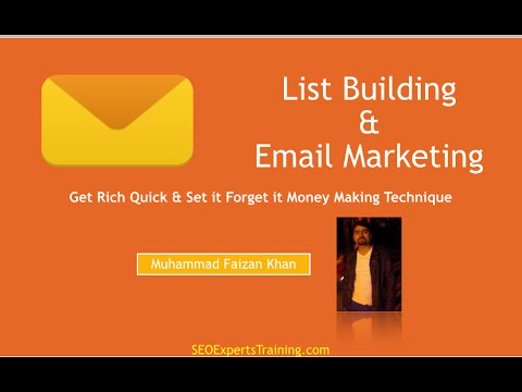 List Building & Email Marketing