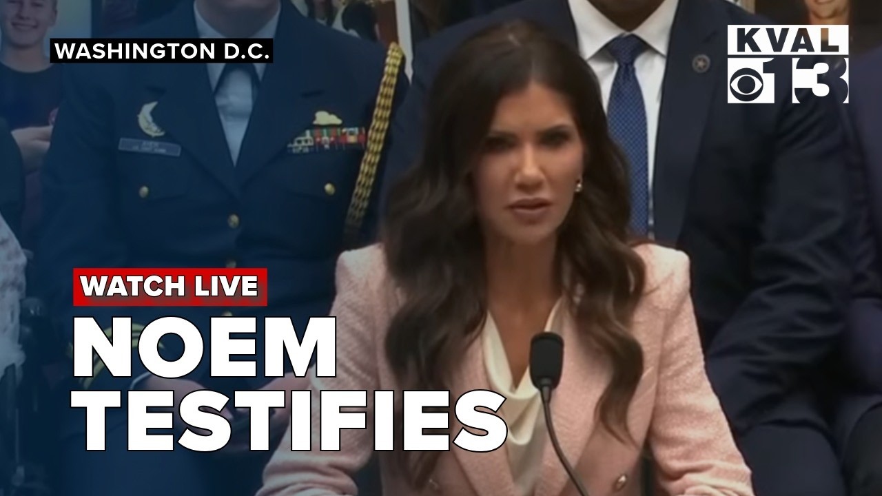 DHS Secretary Kristi Noem testifies at House Judiciary oversight hearing on department