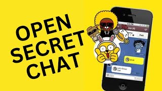 How to Open Secret Chat in Kakaotalk 2025? screenshot 1