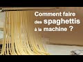 Comment faire des spaghettis  la machine  ptes 