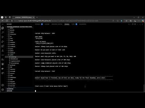 Python Poker