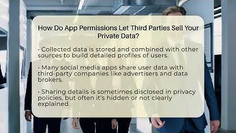 How Do App Permissions Let Third Parties Sell Your Private Data? - Everyday-Networking
