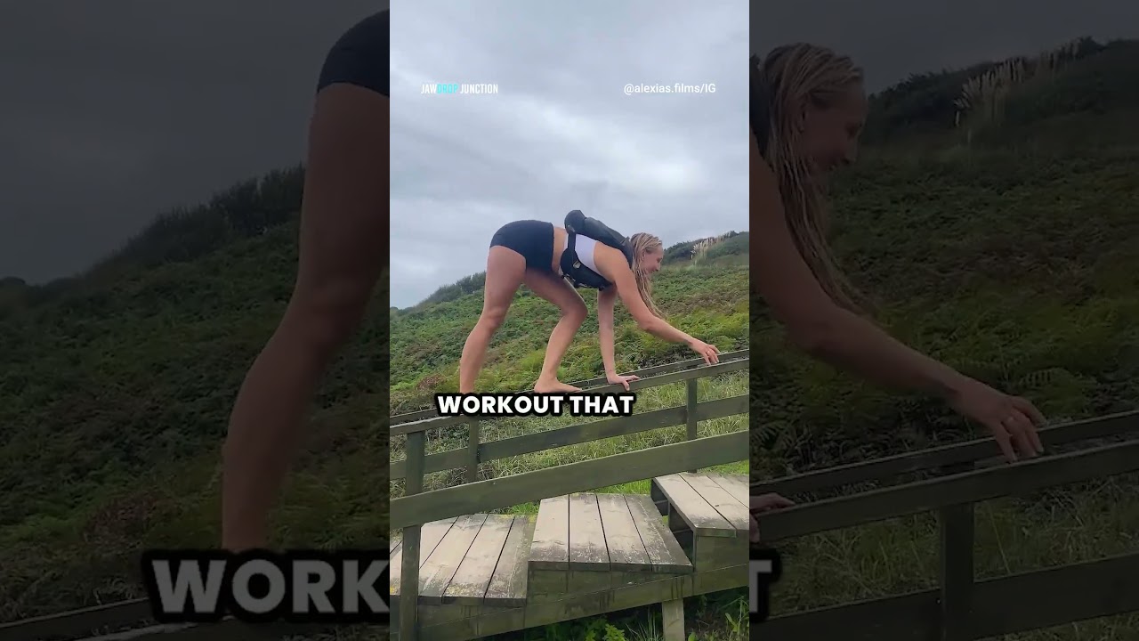 Почему она бежит как животное?