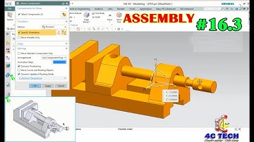 Thiết kế trực tiếp trên Assembly [Tự học NX CAD 16.3 - 4CTECH]