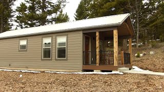 A place to call home: New small homes unveiled for Yellowstone Park employees