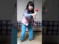 けん玉の練習中