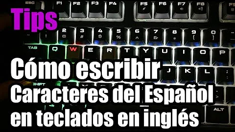 ¿Cómo utilizar la distribución de teclado de Estados Unidos?