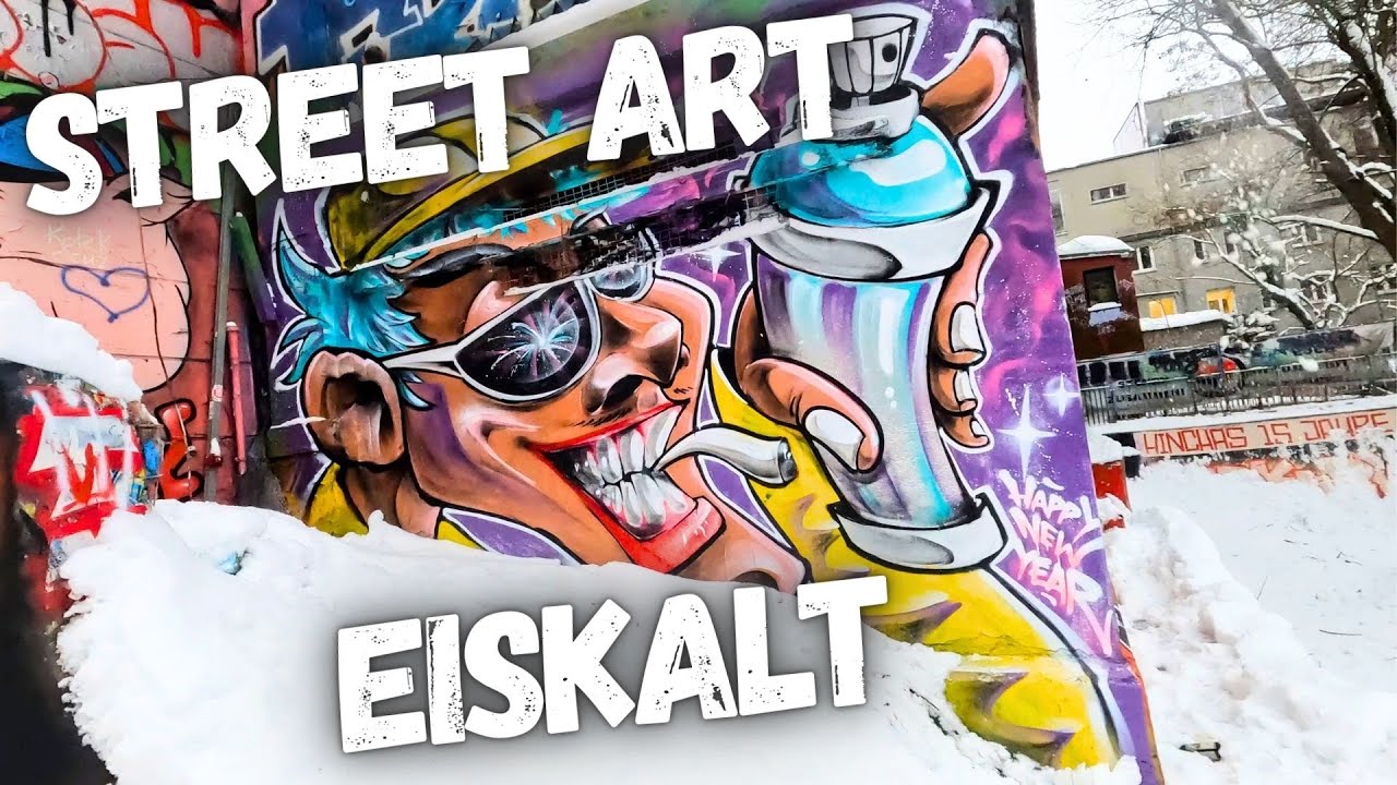 STREET ART & GRAFFITI TOUR DURCH HAMBURG IM WINTER