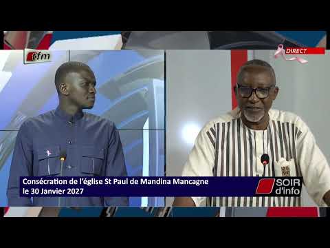 Evening News - French - Host: Jean Paul NDOUR - Guest: Marc KANFOURY - October 20, 2026
