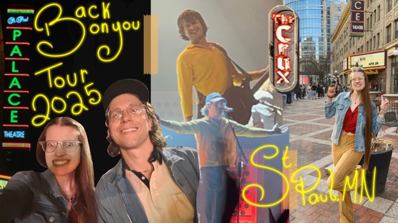 DJO with Post Animal Back On You Tour St.Paul,MN 2025 Vlog 