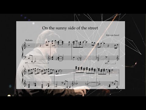 On the sunny side of the street  - Rob van bavel