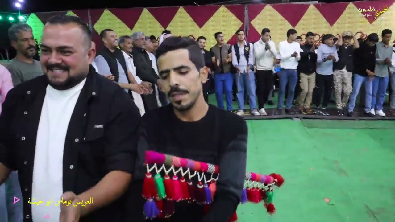 افراح ال ابو خيشة العريس ناموس والفنان عمار ابو غليون