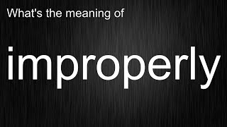 No Sweat English Pronunciation! improperly Word Usage and Pronunciation Lesson Overview!
