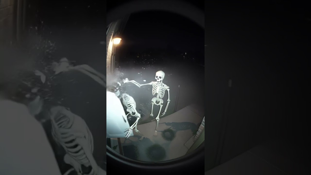 SKELETON PRANK GONE WRONG!! 