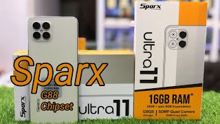 Sparx Ultra11 unboxing and first look in Pakistan 16Gb ram,128GB rom,G88 Chipset, 33000pkr