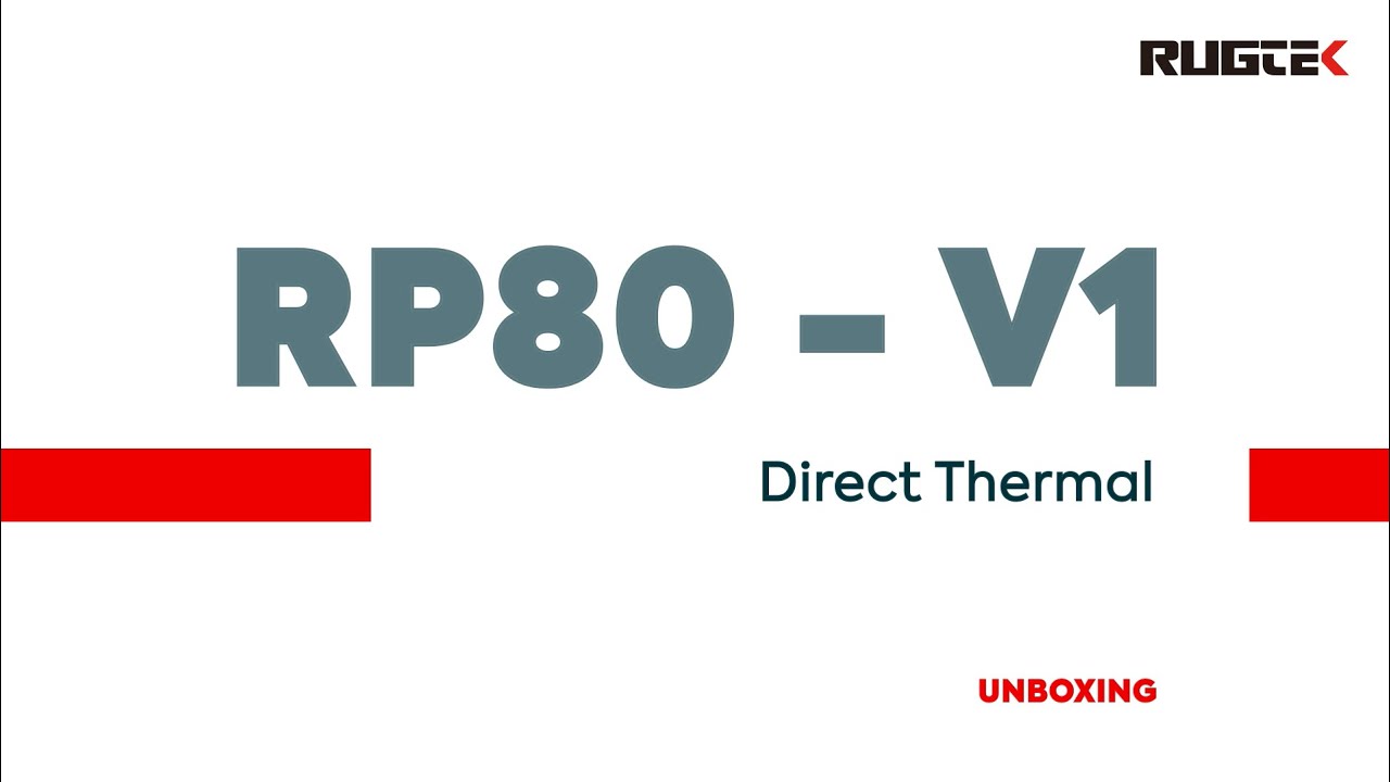 Unboxing the RP80โV1: Your Efficient Receipt Printing - YouTube