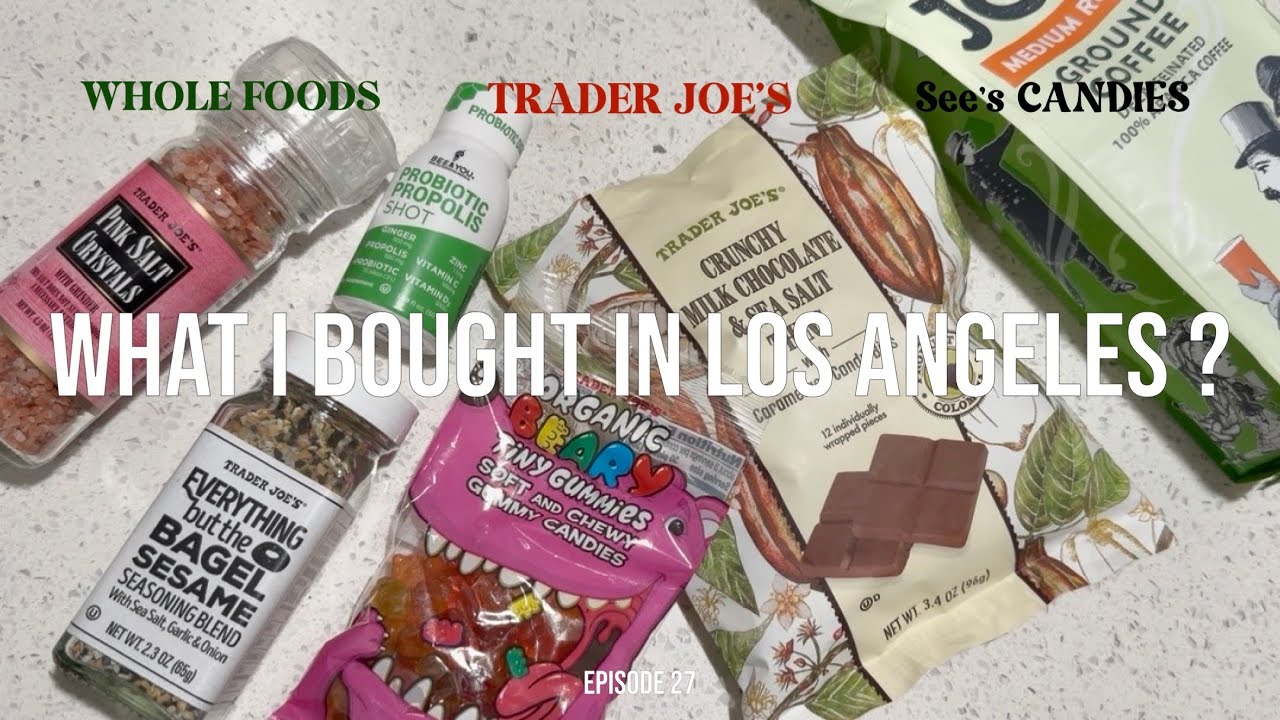 【LA Vlog】LAでおすすめな喜ばれるお土産🍬日本一時帰国に向けて準備する日々🧳🧹