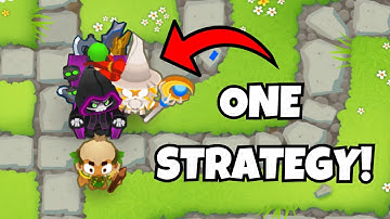 Can You Beat Every Easy CHIMPS Map With One Strategy? - Bloons TD6