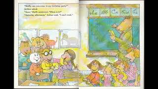 Arthur's Birthday Party Read Some Of Listen From Along Time Games Version A Jot Crafter